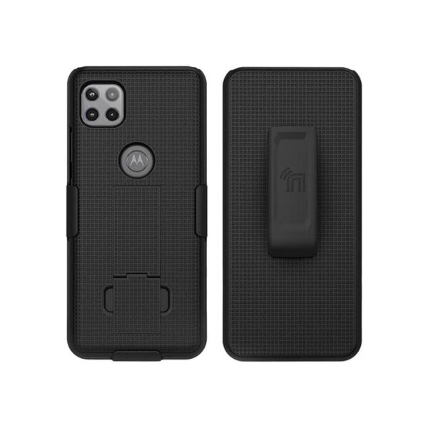 Nakedcellphone Funda con clip compatible con Motorola One_2
