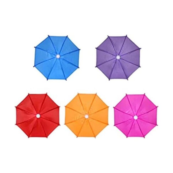 NUOBESTY Sombrillas de papel para muñecas mini paraguas_1