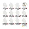 NUWATT Downlight LED redondo de techo de 4 pulgadas_1