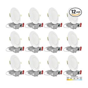 NUWATT Downlight LED redondo de techo de 4 pulgadas_1