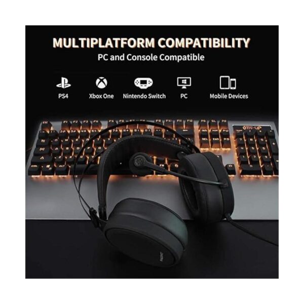 NUBWO Auriculares para juegos PS4 N7 estéreo Xbox One_3