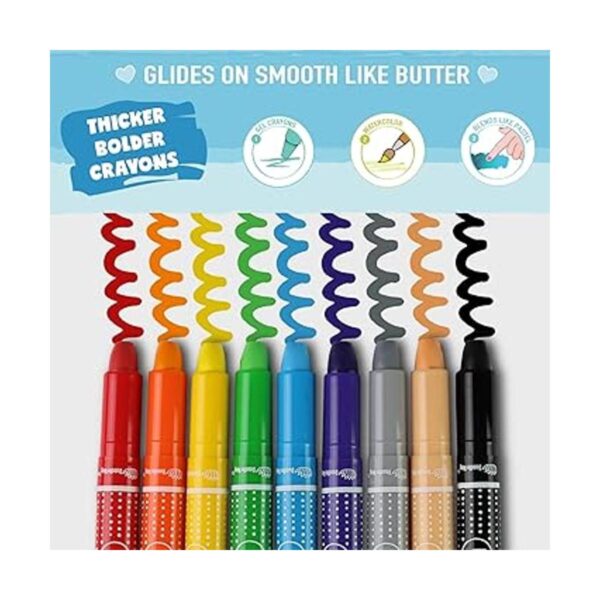 NOYO Cayones de gel de 36 colores para niños pequeños y_2