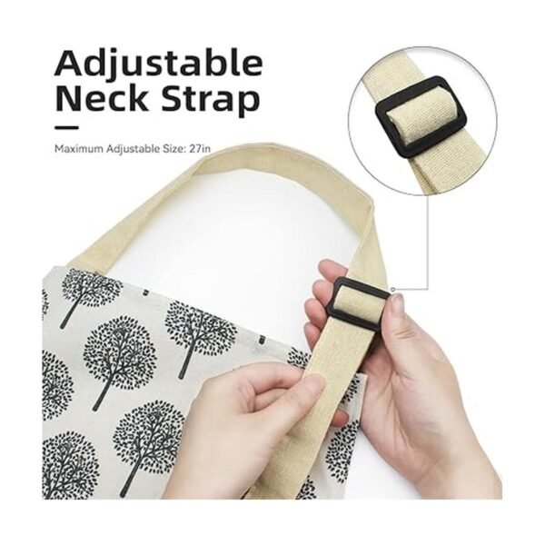 NLUS Paquete de 2 delantales de cocina impermeables