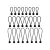 NODG 24 bolas elásticas de 469 pulgadas color negro_1