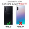 NKECXKJ Funda tipo cartera para Samsung Galaxy Note 10 con_2