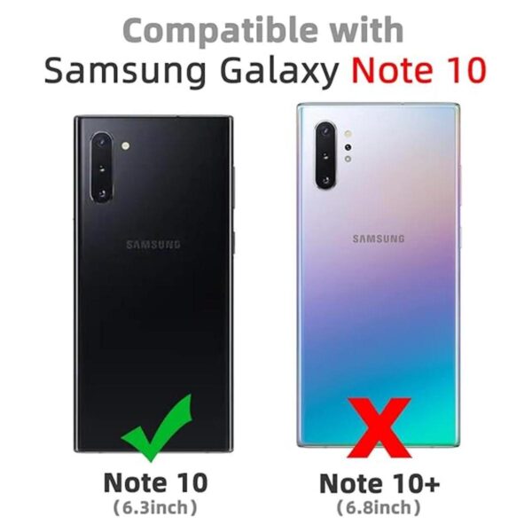 NKECXKJ Funda tipo cartera para Samsung Galaxy Note 10 con_2