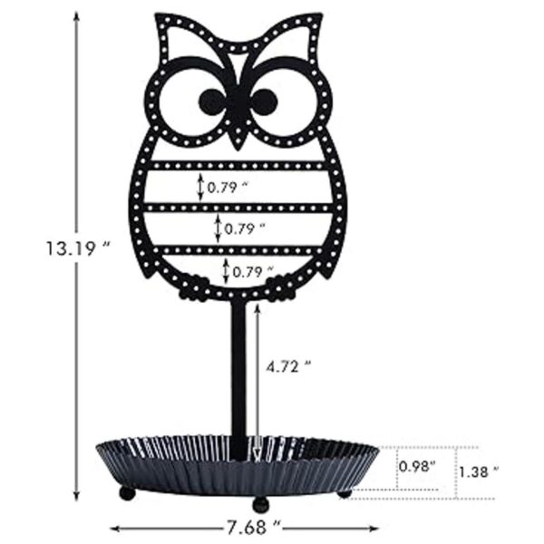NIKKY HOME Soporte organizador para aretes colgante_6