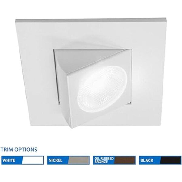 NICOR Lighting DQR2AA101203KWH Downlight empotrable blanco