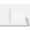 NESCO TR2 Bandejas redondas de plástico blanco de 15 12
