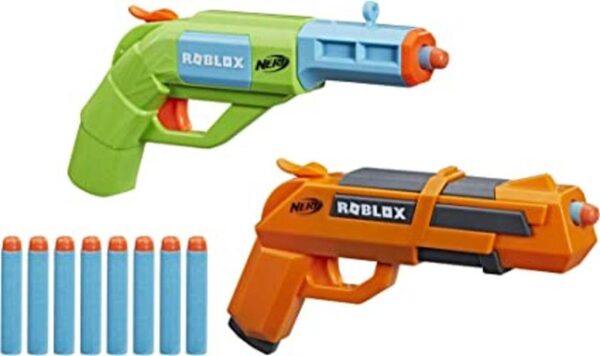 NERF Roblox Jailbreak Armory incluye 2 lanzadores de_1