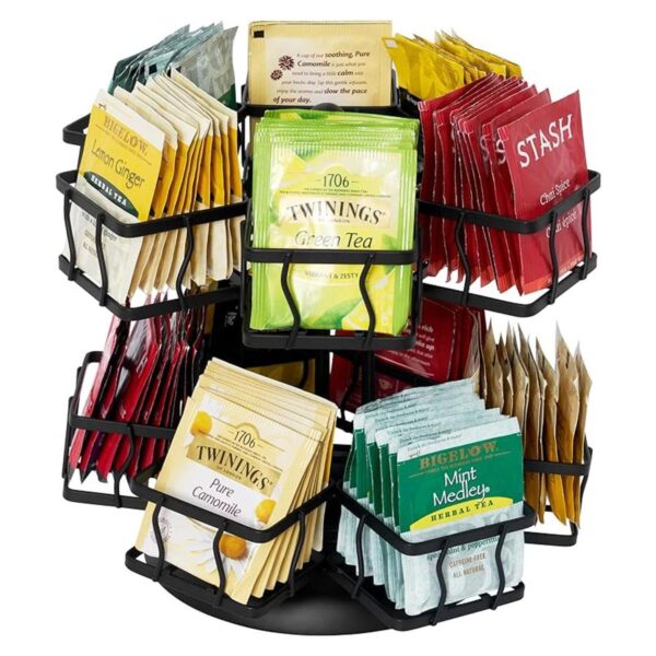 NHZ Organizador de bolsas de té soporte de almacenamiento