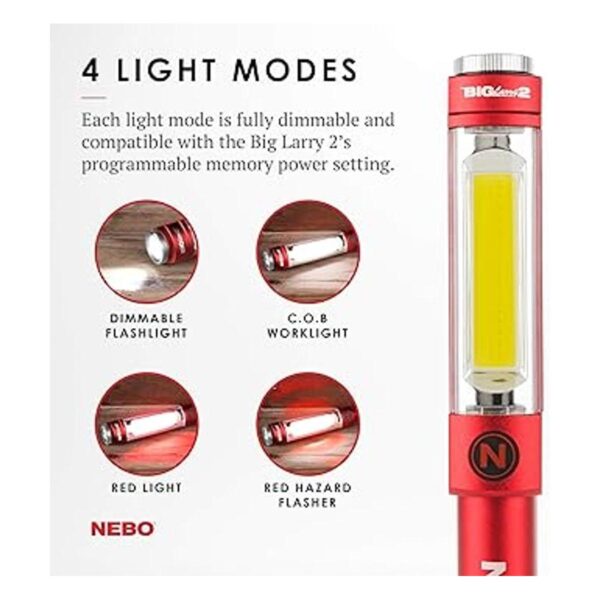 NEBO BIG LARRY 2 Luz de trabajo de energía Linterna_2
