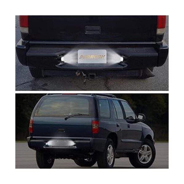 NDRUSH Lámpara de matrícula LED compatible con Chevy_2