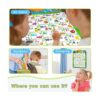 NARRIO Tabla de pared interactiva del alfabeto para niños_6
