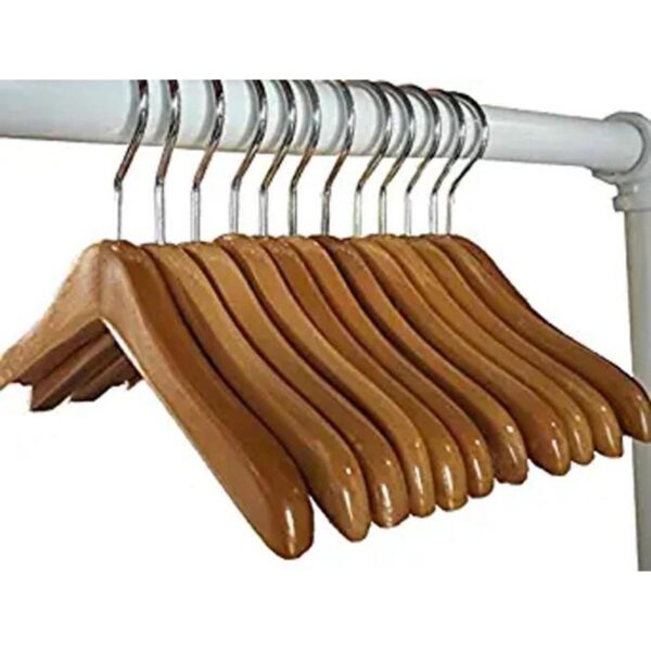 NAHANCO MINI812 Perchas de madera para muñecas de ropa_1