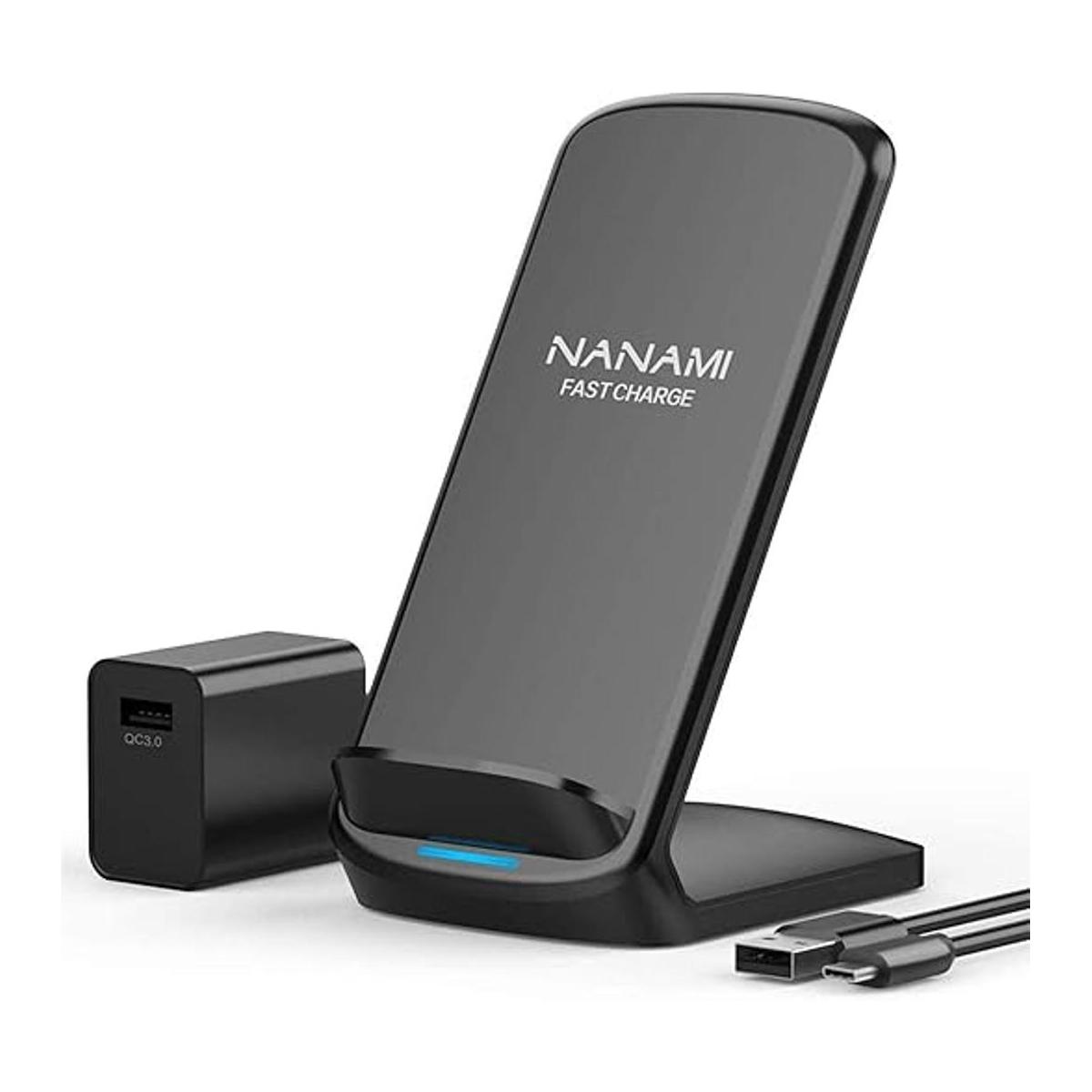 NANAMI Cargador inalámbrico rápido soporte de carga