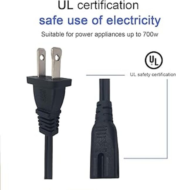 NAHAO Cable de alimentación AC compatible con Vizio TV_2