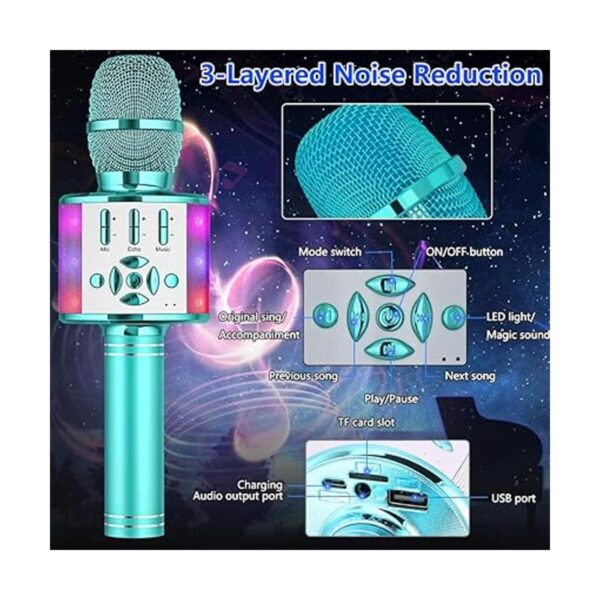 Máquina de micrófono de karaoke Amazmic_3