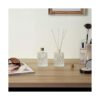 MyGift Juego de 2 botellas difusoras de cristal con tapa_3