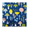 Mushroom Fabric Fat Quarters for QuiltingCotton Printed