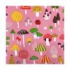 Mushroom Fabric Fat Quarters for QuiltingCotton Printed