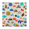 Mushroom Fabric Fat Quarters for QuiltingCotton Printed