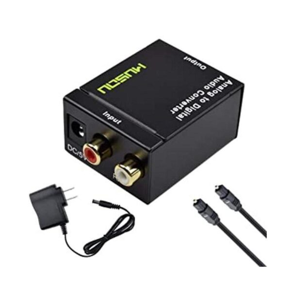 Musou RCA Adaptador de convertidor de audio coaxial_1