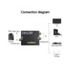 Musou RCA Adaptador de convertidor de audio coaxial_3