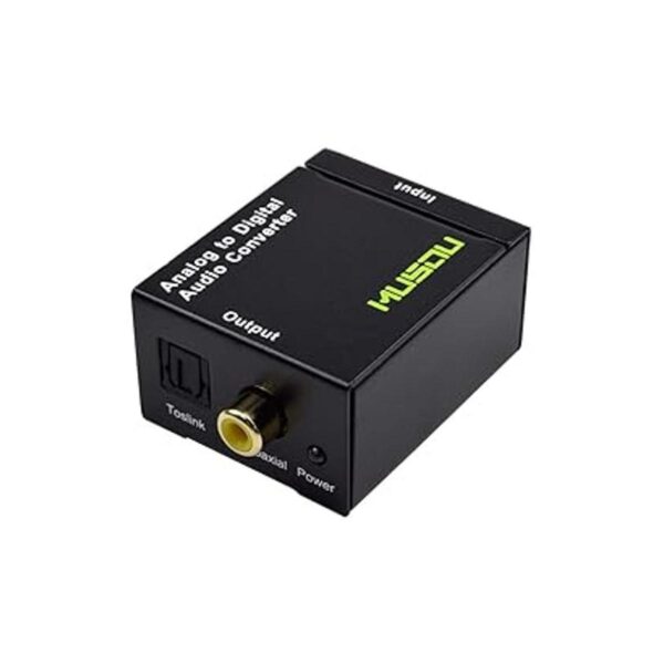 Musou RCA Adaptador de convertidor de audio coaxial_2