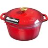 Mueller DuraCast Olla de horno holandés de hierro fundido