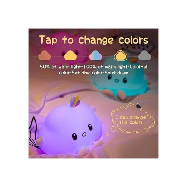 Mubarek Luces nocturnas para habitación de niños y bebés_2