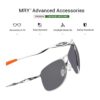 Mryok Calcetines de repuesto para Oakley Crosshair New_4