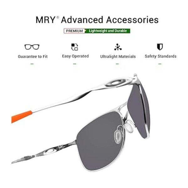 Mryok Calcetines de repuesto para Oakley Crosshair New_4