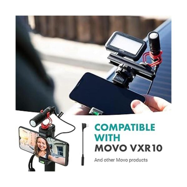 Movo UCMA3 hembra 0.138 in TRRS cable adaptador de_5