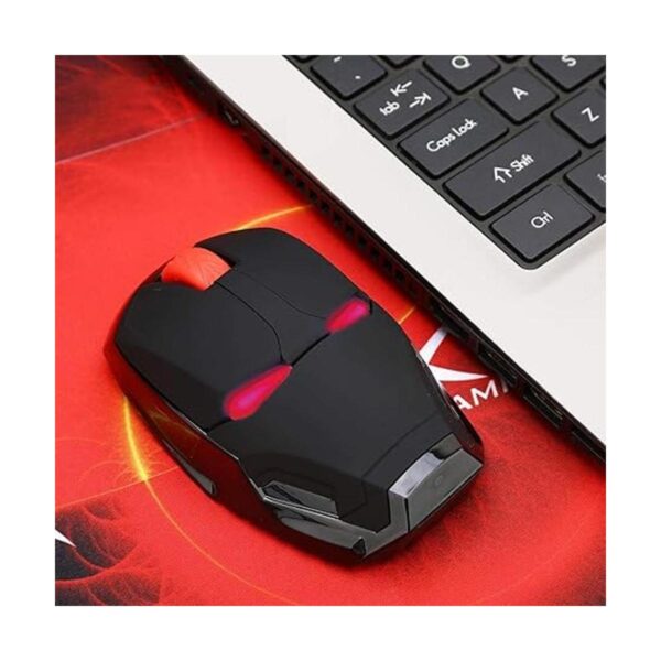Mouse ergonómico inalámbrico Cool Iron Man Mouse 2.4G_6