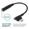 Movo UCMA3 hembra 0.138 in TRRS cable adaptador de_4