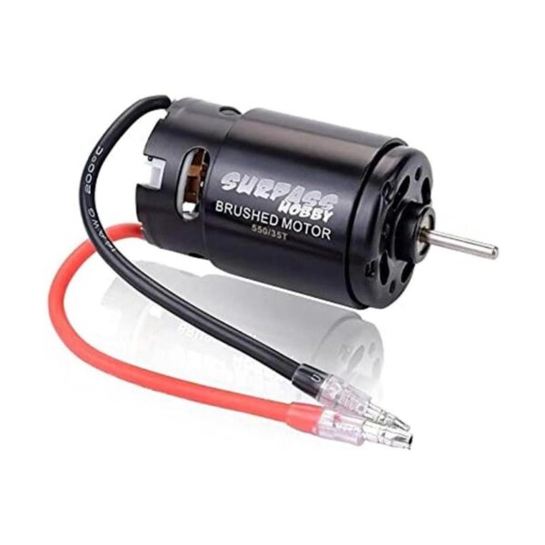 Motor eléctrico RC 550 cepillado 35T RC para 110 a escala
