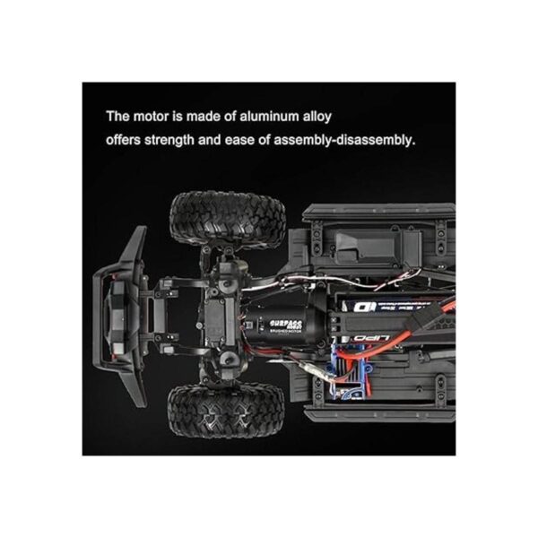 Motor eléctrico RC 550 cepillado 35T RC para 110 a escala