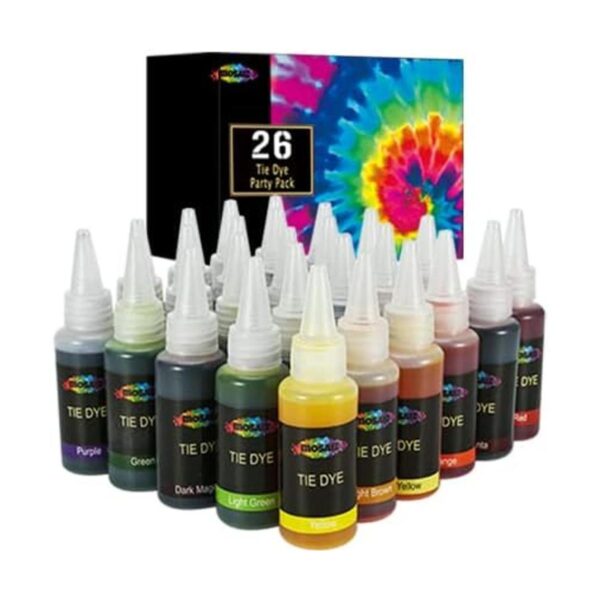 Mosaiz Kit de teñido anudado de 26 colores teñido anudado_2