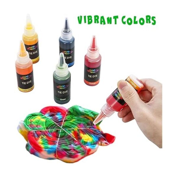 Mosaiz Kit de teñido anudado de 26 colores teñido anudado_3