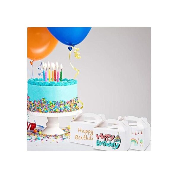 Moretoes Paquete de 48 cajas de regalo blancas cajas de