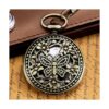 Morfong Reloj de bolsillo vintage Steampunk mariposa_3