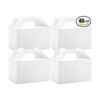 Moretoes Paquete de 48 cajas de regalo blancas cajas de