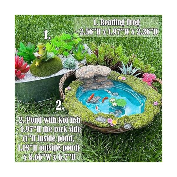 Mood Lab Fairy Garden Kit de figuras miniatura de_2