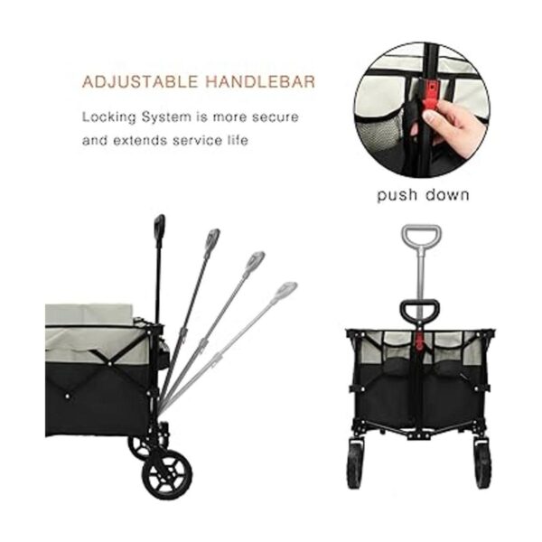 Moon Lence Carro de mano plegable para exteriores_2