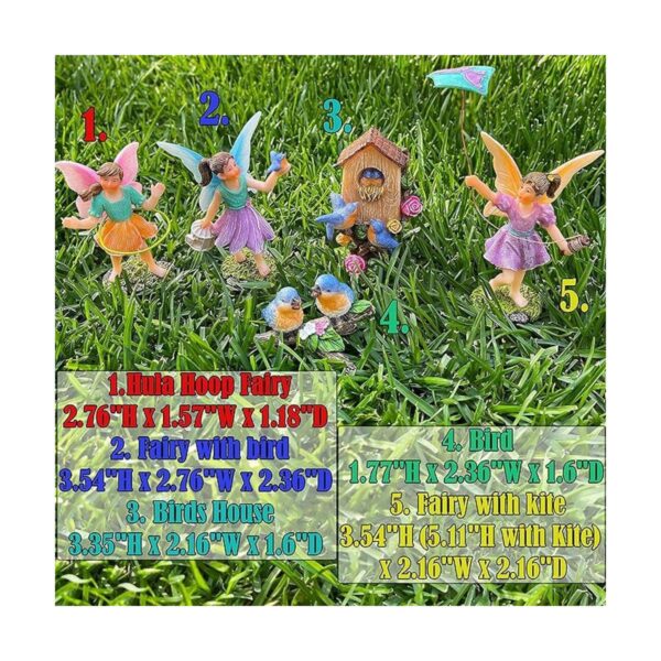 Mood Lab Fairy Garden Kit de 5 piezas para niñas Juego_3