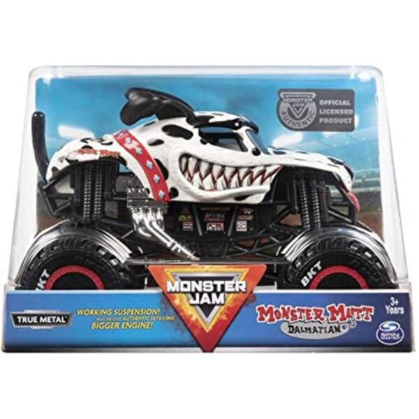 Monster Jam Monster Mutt Dálmata Monster Truck vehículo_1