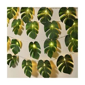 Monstera Tira de luces de hojas de 2 unidades 20 luces_1