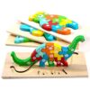 Montessori Mama Rompecabezas de madera para niños de 2 a 4_1