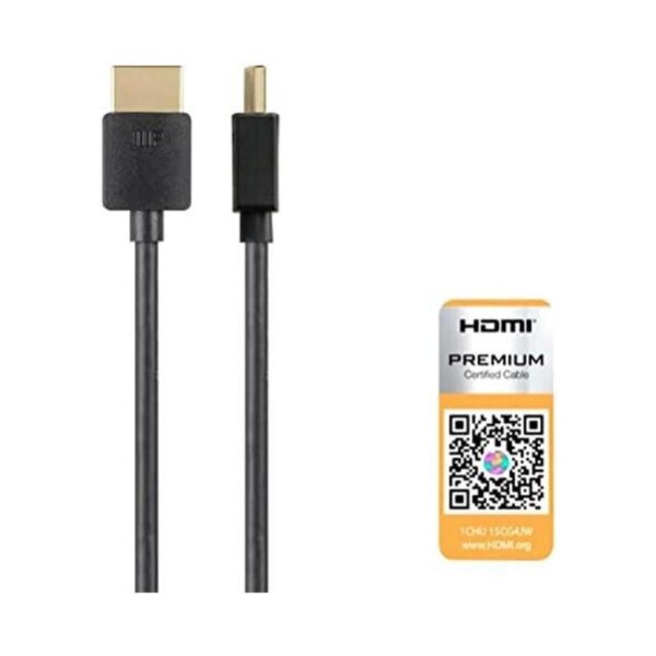 Monoprice Cable HDMI de alta velocidad 2 pies color_1